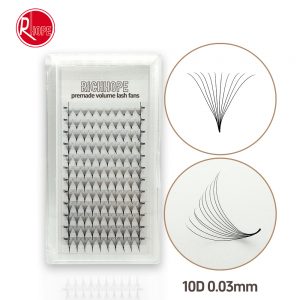richhope 10D 0.03 premade volume lash fans